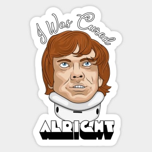 Alex Delarge Sticker